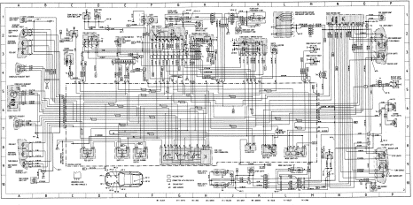 Porsche 928S4 1990 Diagram Index